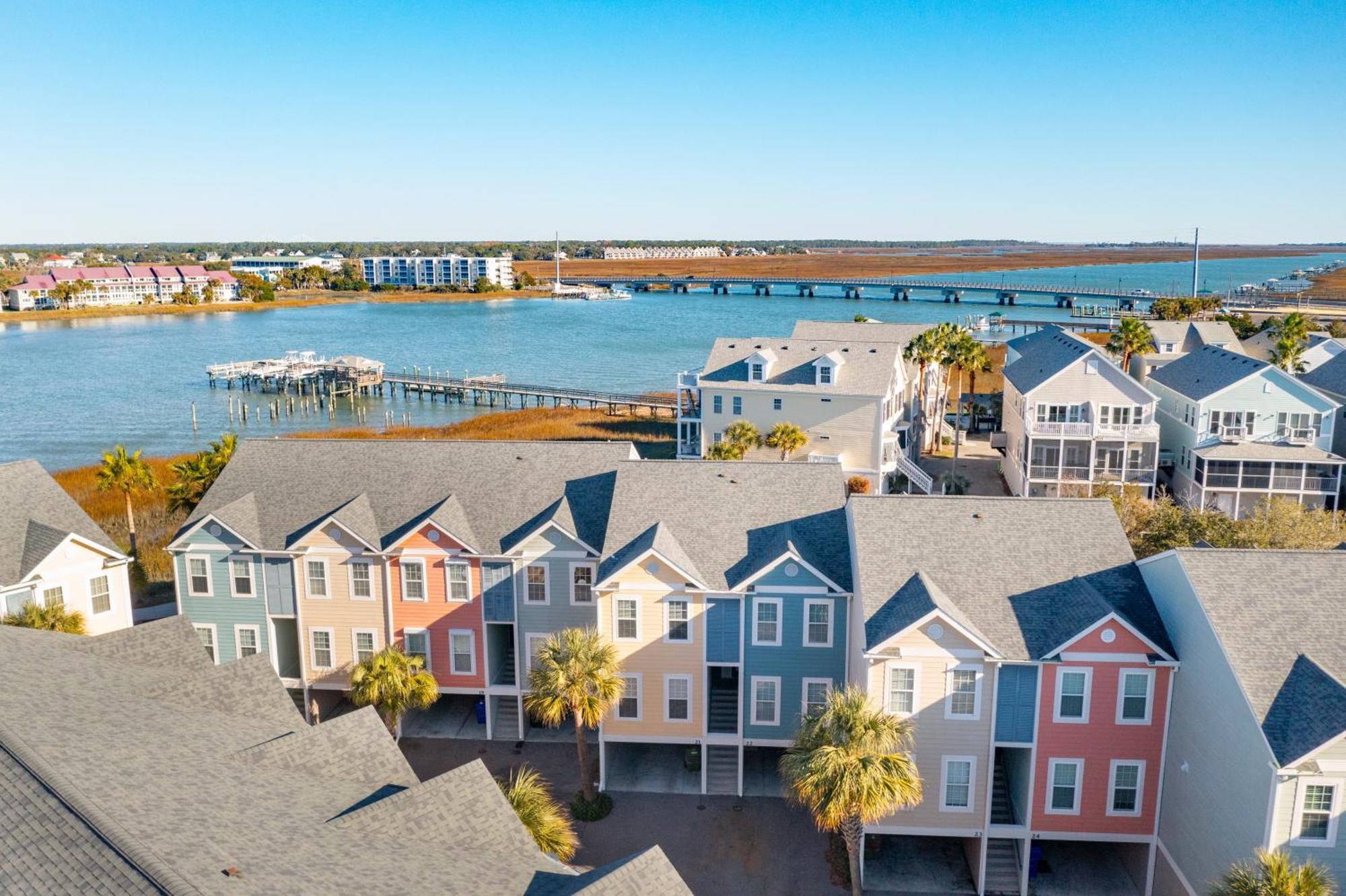 Villa 21 Turtle Bay Carolina Tides Folly Beach Exterior foto