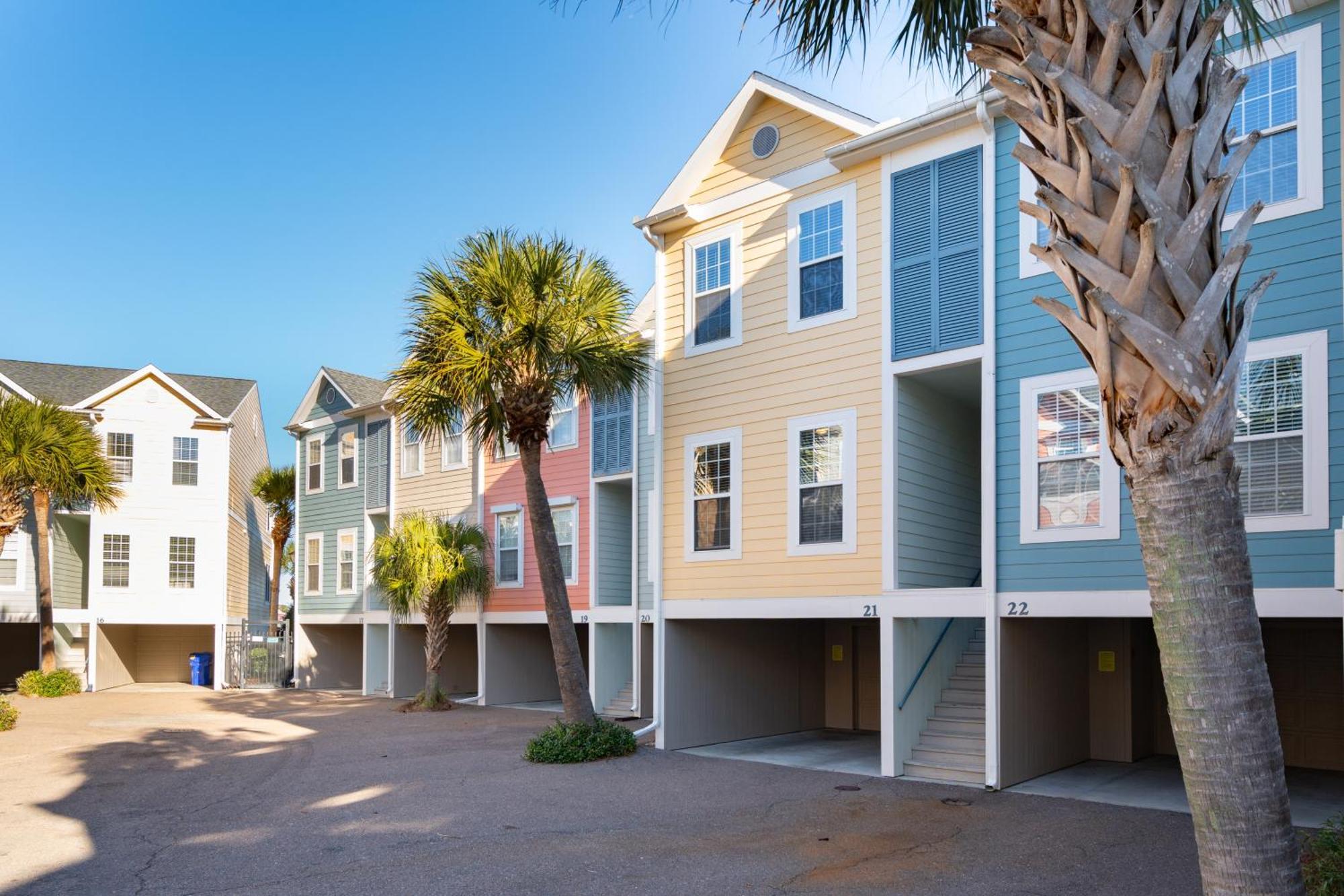 Villa 21 Turtle Bay Carolina Tides Folly Beach Exterior foto